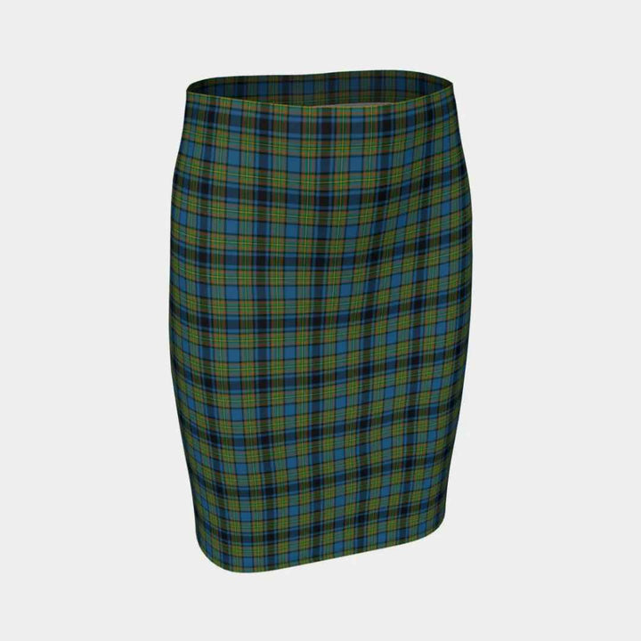 Scottish Gillies Ancient Clan Tartan Fitted Skirt Tartan Plaid 1