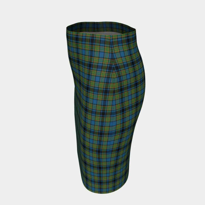 Scottish Gillies Ancient Clan Tartan Fitted Skirt Tartan Plaid 2