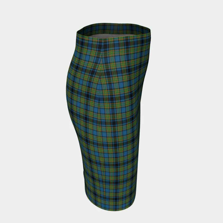 Scottish Gillies Ancient Clan Tartan Fitted Skirt Tartan Plaid 3