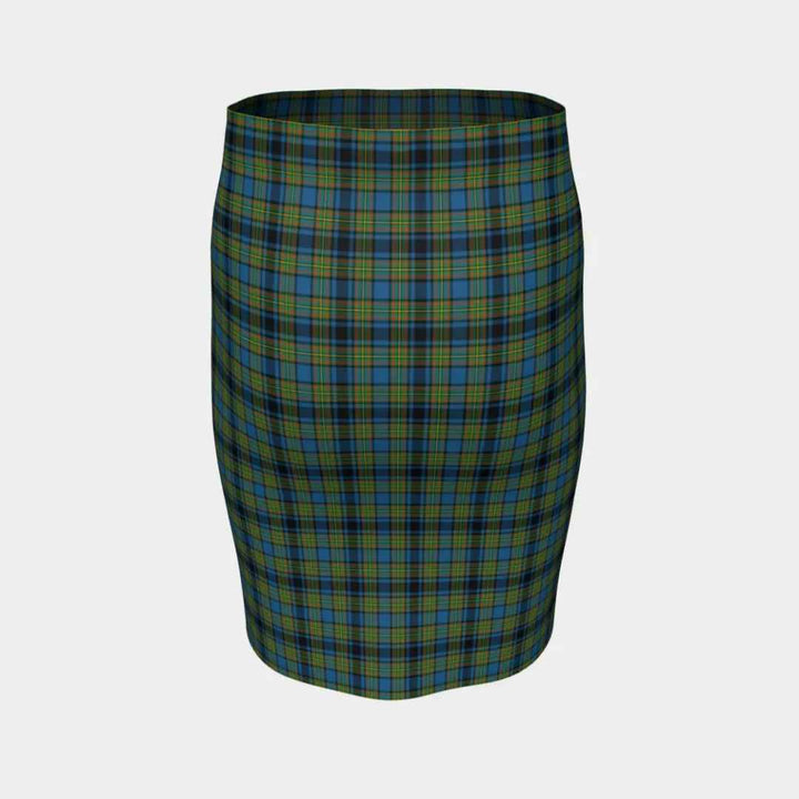 Scottish Gillies Ancient Clan Tartan Fitted Skirt Tartan Plaid 4