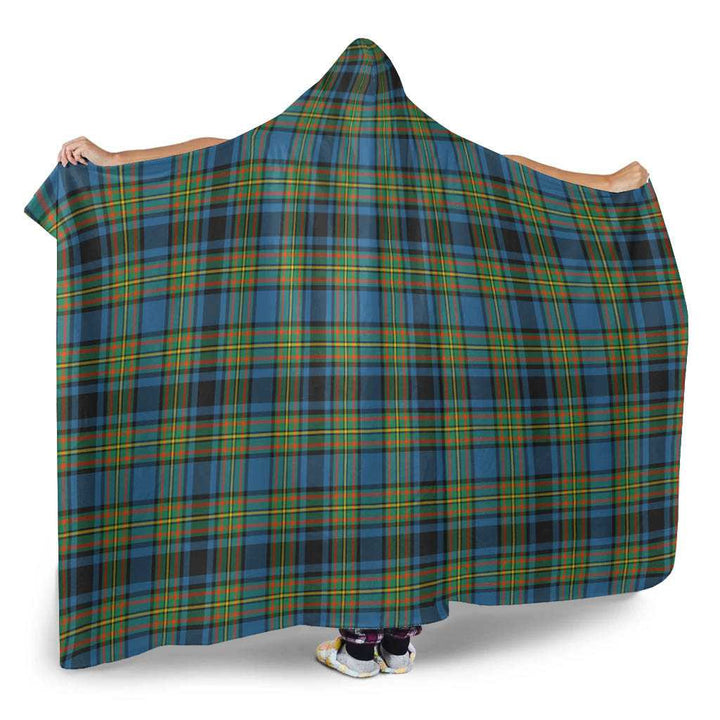 Scottish Gillies Ancient Clan Tartan Hooded Blanket Tartan Plaid 2