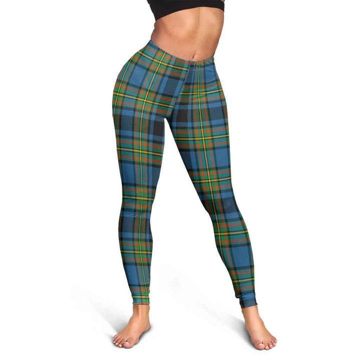 Scottish Gillies Ancient Clan Tartan Women Leggings Tartan Plaid 3
