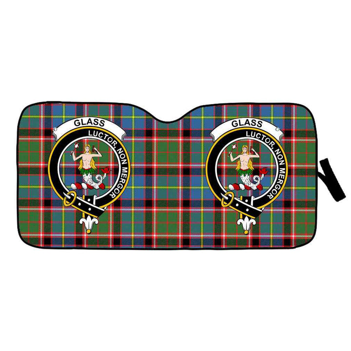 Scottish Glass Clan Crest Tartan Car Windshield Sun Shade Tartan Plaid 1