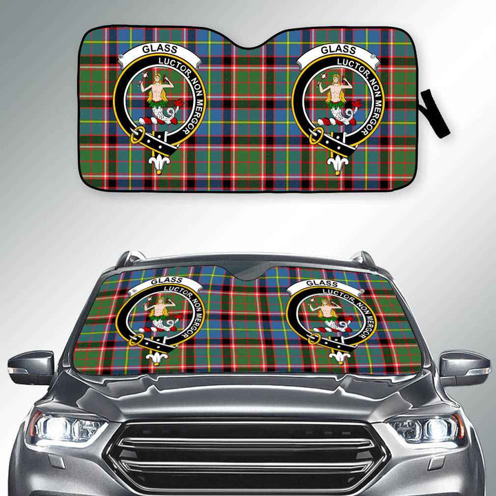 Scottish Glass Clan Crest Tartan Car Windshield Sun Shade Tartan Plaid 2