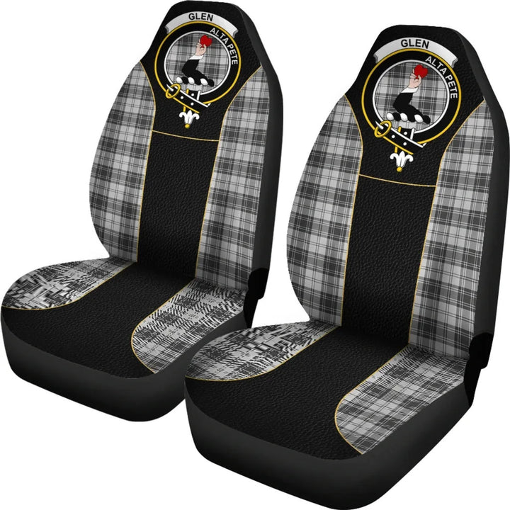 Scottish Glen Clan Crest Tartan Car Seat Covers - Special Style 2