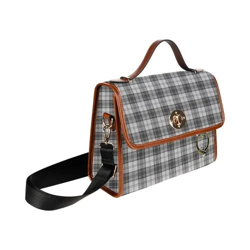 Scottish Glendinning Clan Crest Tartan Waterproof Canvas Bag Tartan Plaid 3