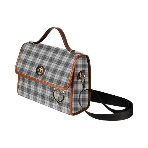 Scottish Glendinning Clan Crest Tartan Waterproof Canvas Bag Tartan Plaid 4