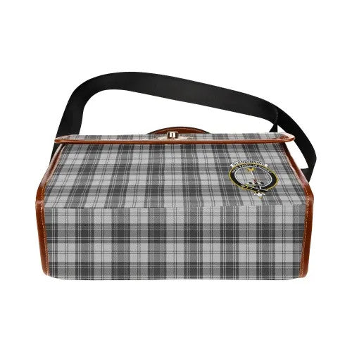 Scottish Glendinning Clan Crest Tartan Waterproof Canvas Bag Tartan Plaid 5