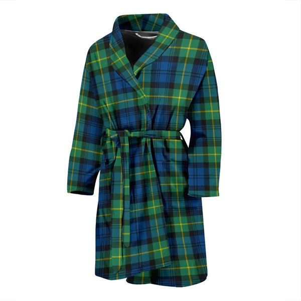 Scottish Gordon Ancient Clan Tartan Bathrobe 2