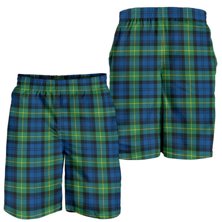 Scottish Gordon Ancient Clan Tartan Men's Shorts