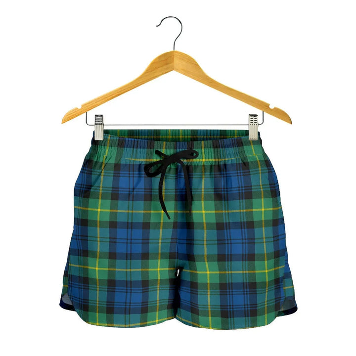 Scottish Gordon Ancient Clan Tartan Women Shorts