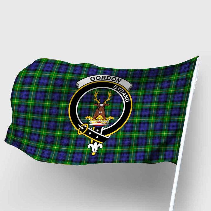 Scottish Gordon Clan Crest Tartan Flag Parade Tartan Plaid 2