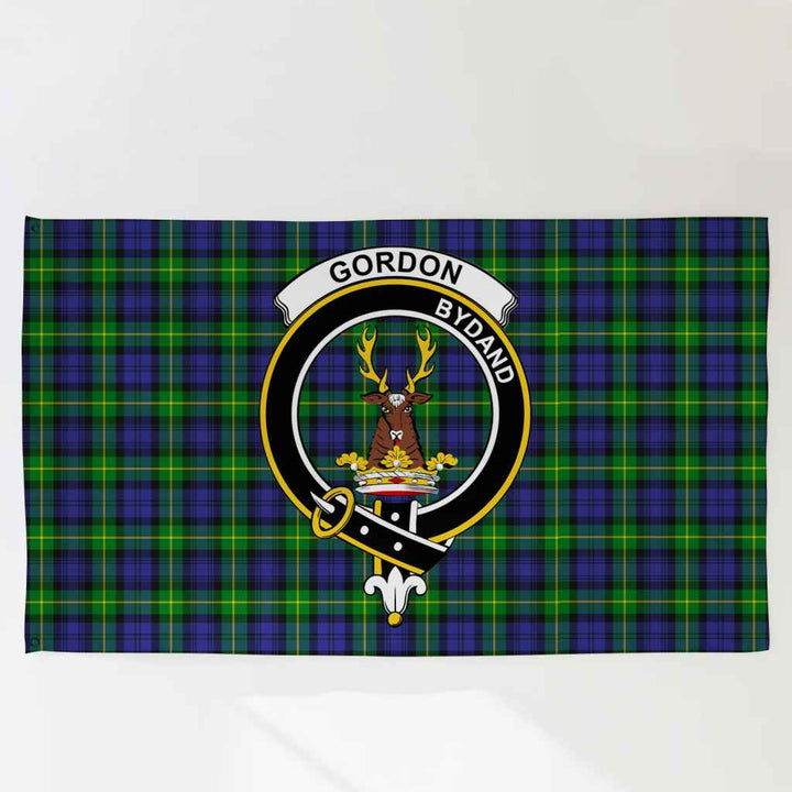 Scottish Gordon Clan Crest Tartan Flag Parade Tartan Plaid 3