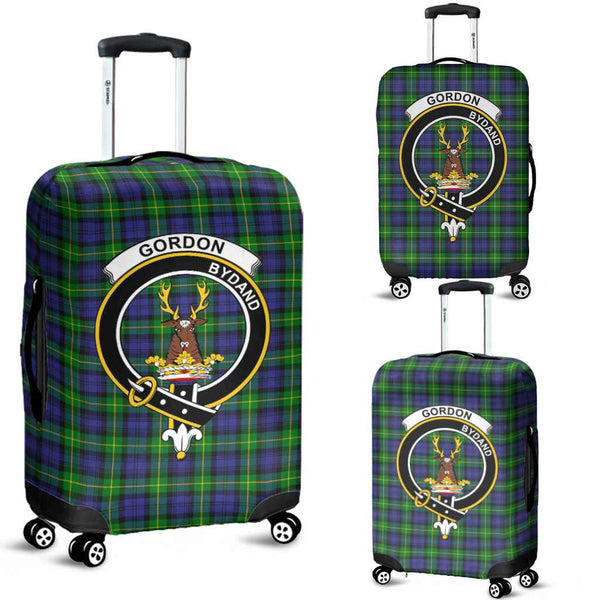Scottish Gordon Clan Crest Tartan Luggage Cover Tartan Plaid 1