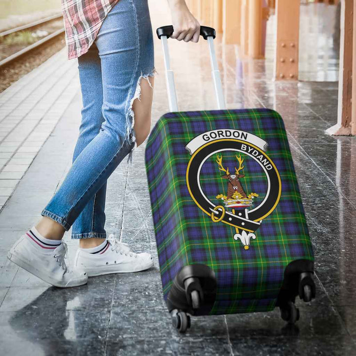 Scottish Gordon Clan Crest Tartan Luggage Cover Tartan Plaid 3