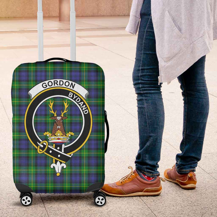 Scottish Gordon Clan Crest Tartan Luggage Cover Tartan Plaid 4
