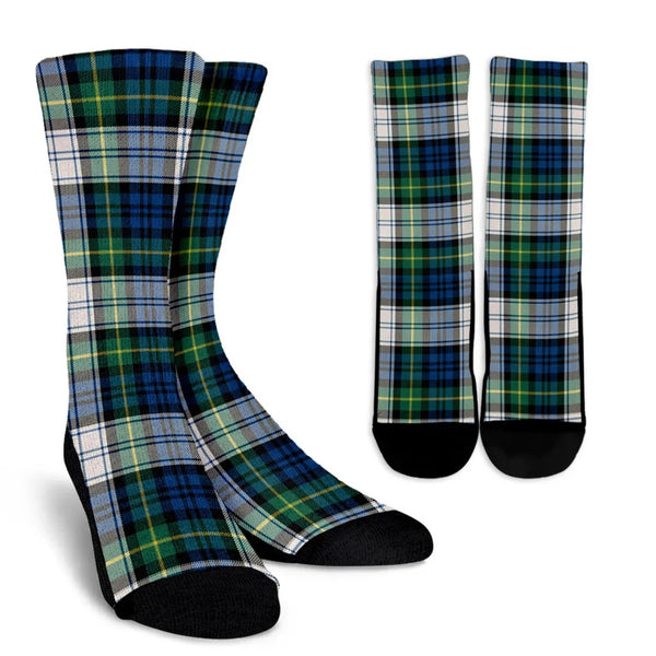 Scottish Gordon Dress Ancient Clan Tartan Crew Socks