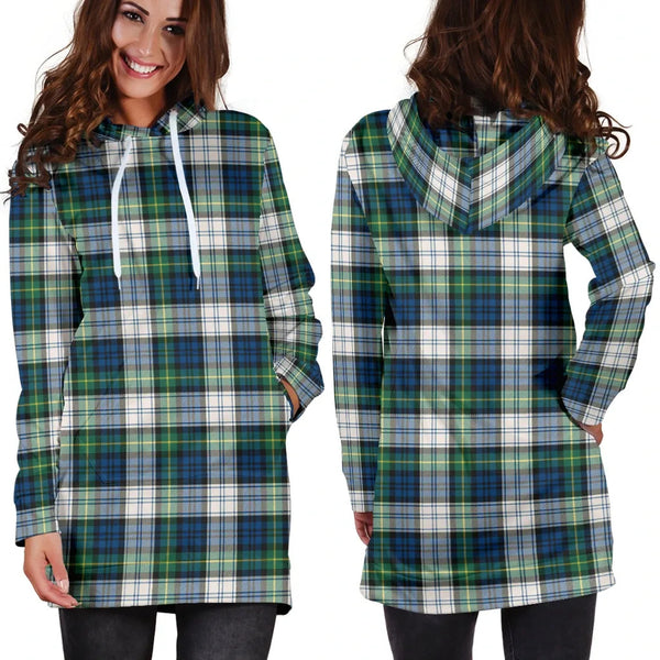 Scottish Gordon Dress Ancient Clan Tartan Hoodie Dress