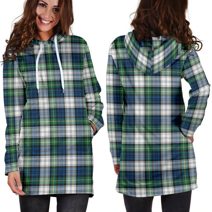 Scottish Gordon Dress Ancient Clan Tartan Hoodie Dress