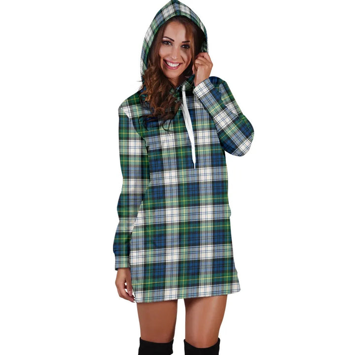 Scottish Gordon Dress Ancient Clan Tartan Hoodie Dress