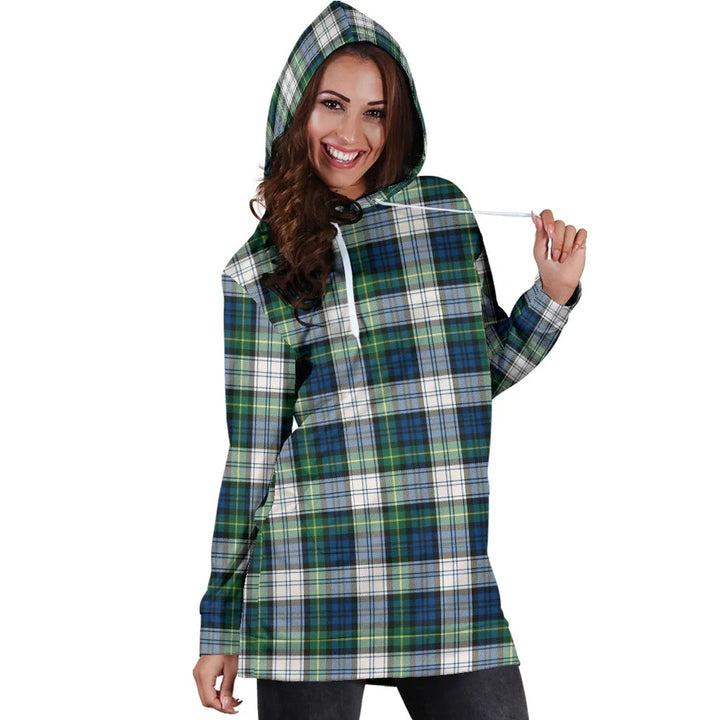 Scottish Gordon Dress Ancient Clan Tartan Hoodie Dress