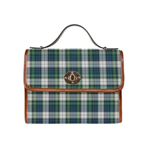 Scottish Gordon Dress Ancient Clan Tartan Waterproof Canvas Bag Tartan Plaid 1