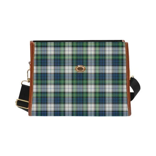 Scottish Gordon Dress Ancient Clan Tartan Waterproof Canvas Bag Tartan Plaid 2