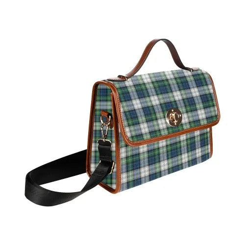 Scottish Gordon Dress Ancient Clan Tartan Waterproof Canvas Bag Tartan Plaid 3