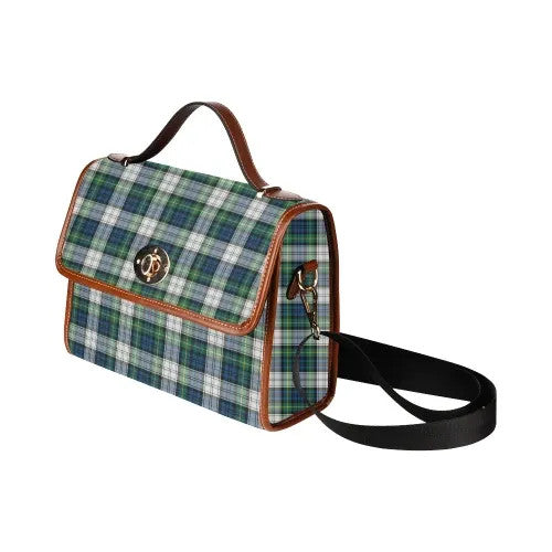 Scottish Gordon Dress Ancient Clan Tartan Waterproof Canvas Bag Tartan Plaid 4