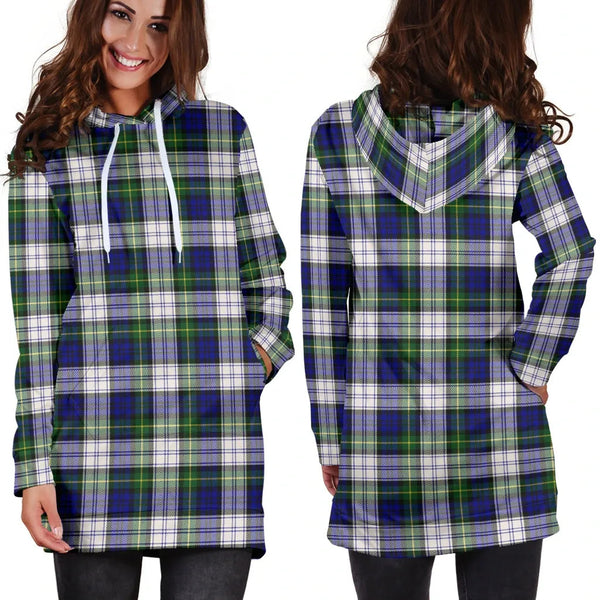 Scottish Gordon Dress Modern Clan Tartan Hoodie Dress
