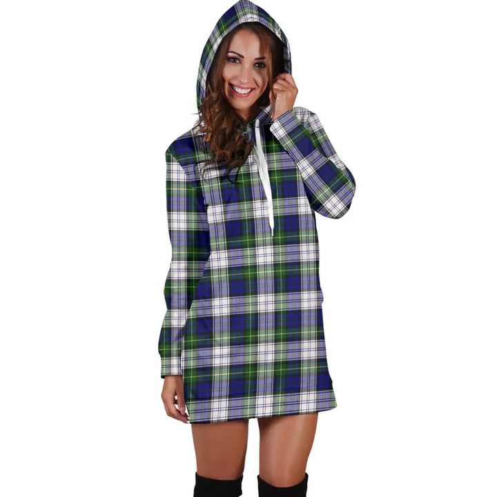 Scottish Gordon Dress Modern Clan Tartan Hoodie Dress