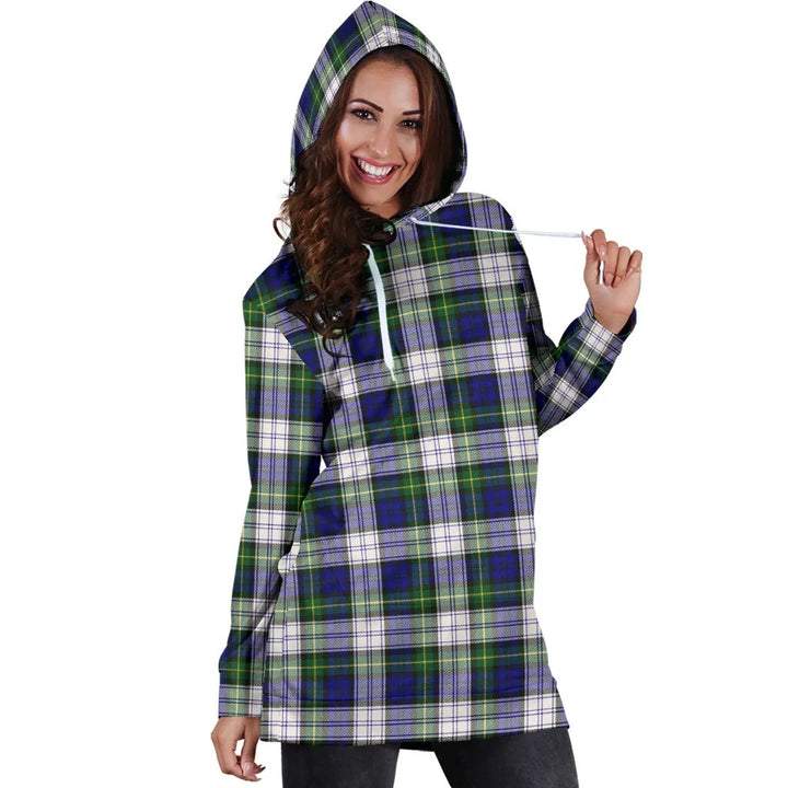 Scottish Gordon Dress Modern Clan Tartan Hoodie Dress