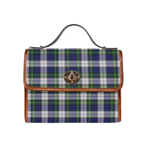 Scottish Gordon Dress Modern Clan Tartan Waterproof Canvas Bag Tartan Plaid 1