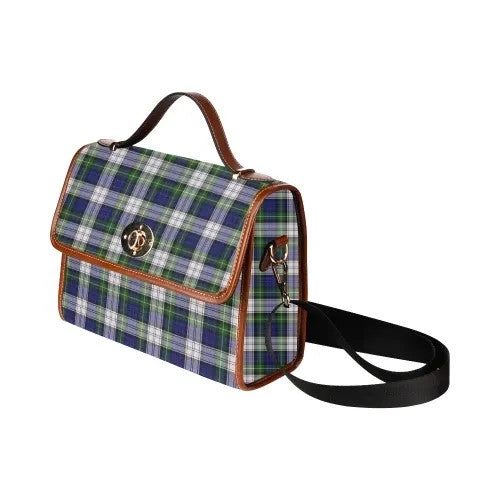 Scottish Gordon Dress Modern Clan Tartan Waterproof Canvas Bag Tartan Plaid 4