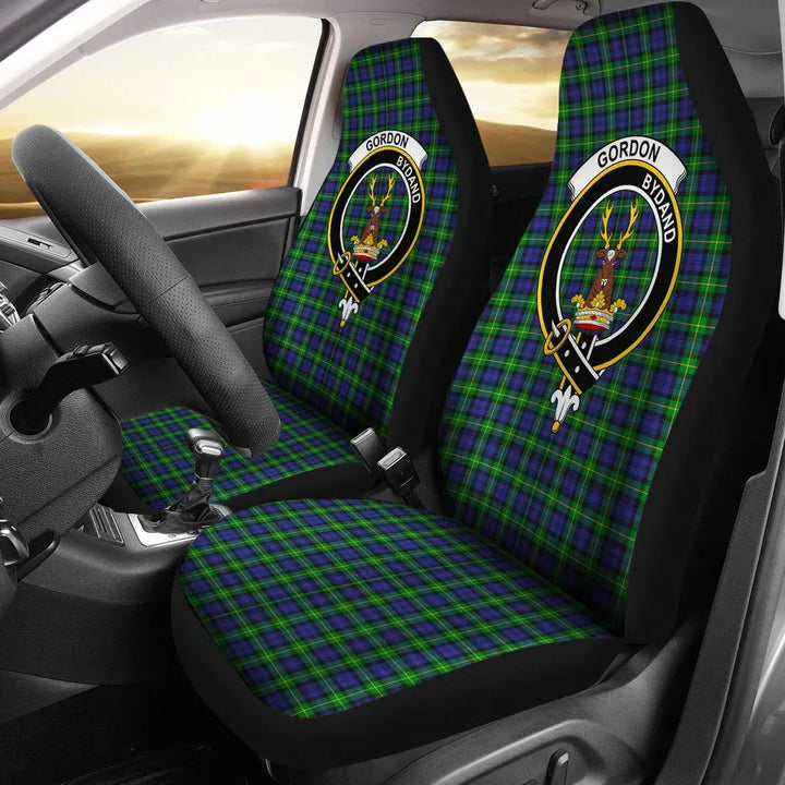 Scottish Gordon Modern Clan Crest Tartan Car Seat Covers 2