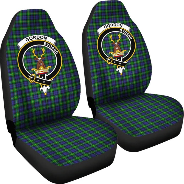Scottish Gordon Modern Clan Crest Tartan Car Seat Covers 4