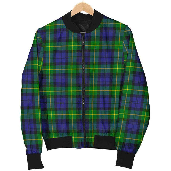 Scottish Gordon Modern Clan Tartan Bomber Jacket Tartan Plaid 1