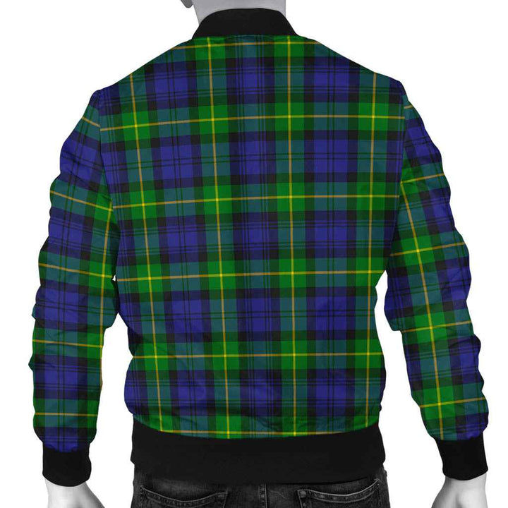 Scottish Gordon Modern Clan Tartan Bomber Jacket Tartan Plaid 3