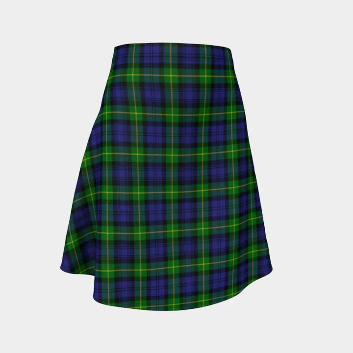 Scottish Gordon Modern Clan Tartan Flare Skirt Tartan Plaid 1
