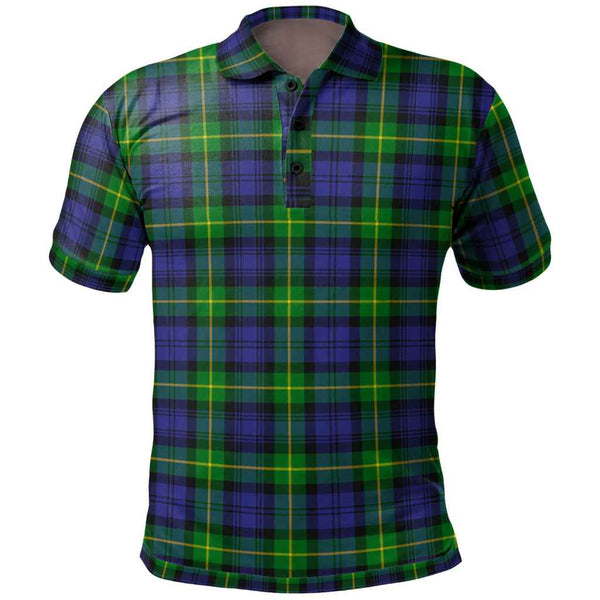 Scottish Gordon Modern Clan Tartan Polo Shirt Front Side Tartan Plaid
