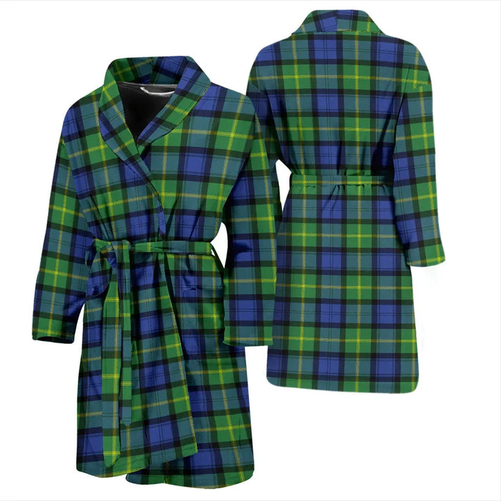 Scottish Gordon Old Ancient Clan Tartan Bathrobe 3