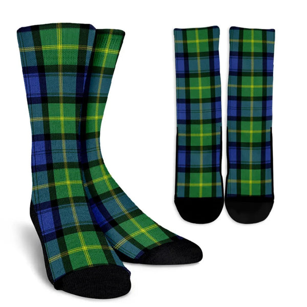 Scottish Gordon Old Ancient Clan Tartan Crew Socks