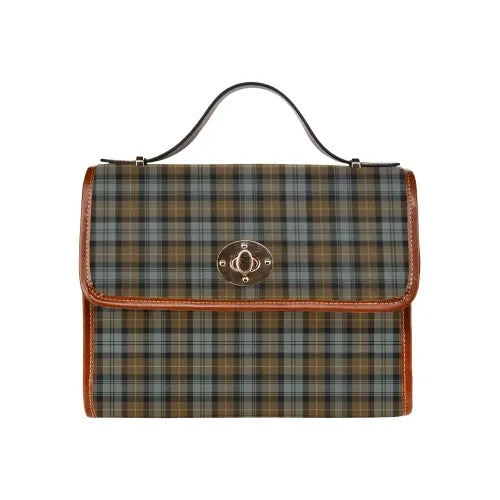 Scottish Gordon Weathered Clan Tartan Waterproof Canvas Bag Tartan Plaid 1