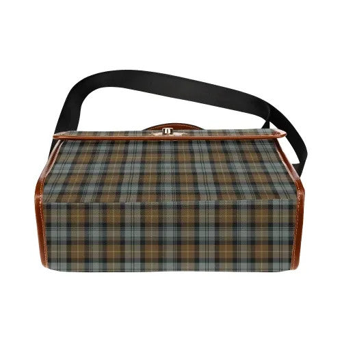 Scottish Gordon Weathered Clan Tartan Waterproof Canvas Bag Tartan Plaid 5