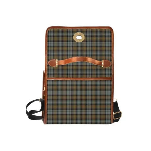 Scottish Gordon Weathered Clan Tartan Waterproof Canvas Bag Tartan Plaid 6