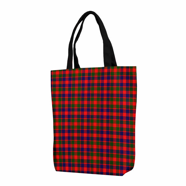 Scottish Gow Modern Clan Tartan Canvas Bag With Shoulder Strap Tartan Plaid 1