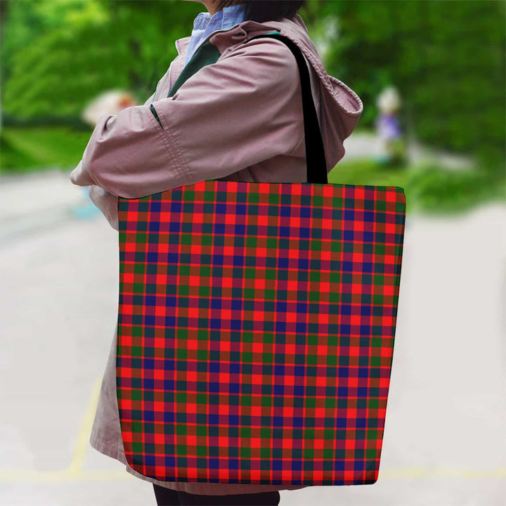 Scottish Gow Modern Clan Tartan Canvas Bag With Shoulder Strap Tartan Plaid 2