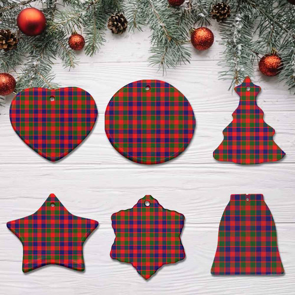 Scottish Gow Modern Clan Tartan Ceramic Ornament All Tartan Plaid