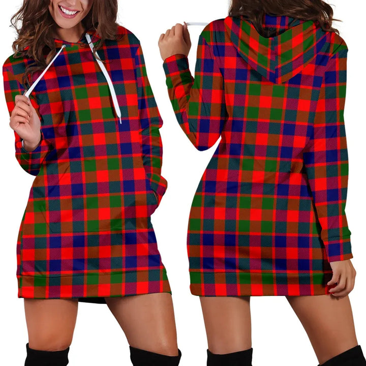 Scottish Gow Modern Clan Tartan Hoodie Dress