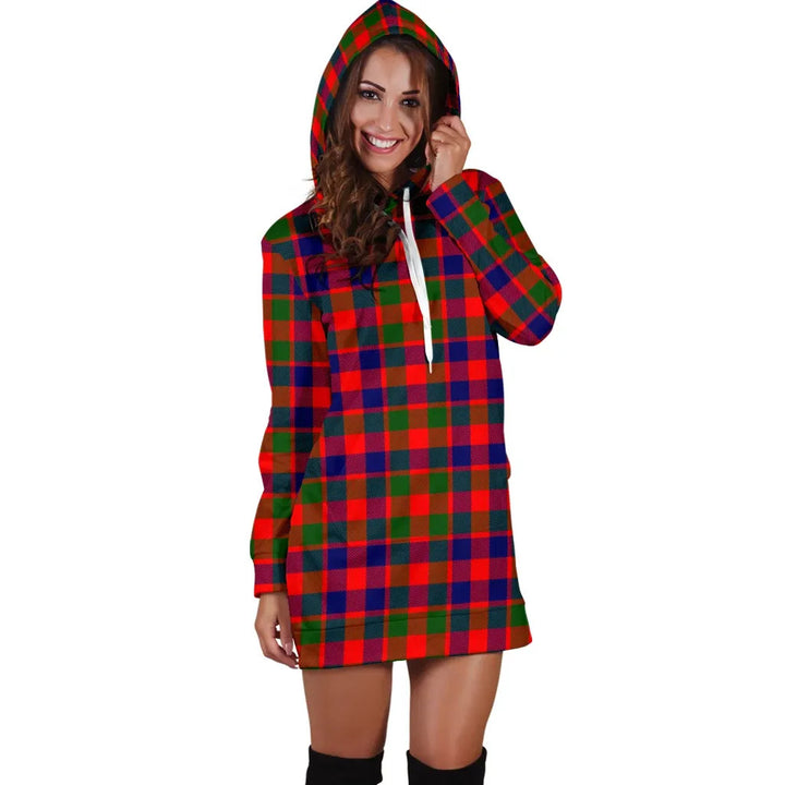 Scottish Gow Modern Clan Tartan Hoodie Dress